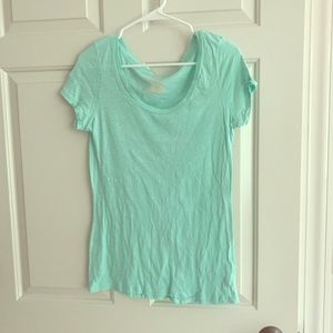 American Eagle Outfitters mint green favorite tee